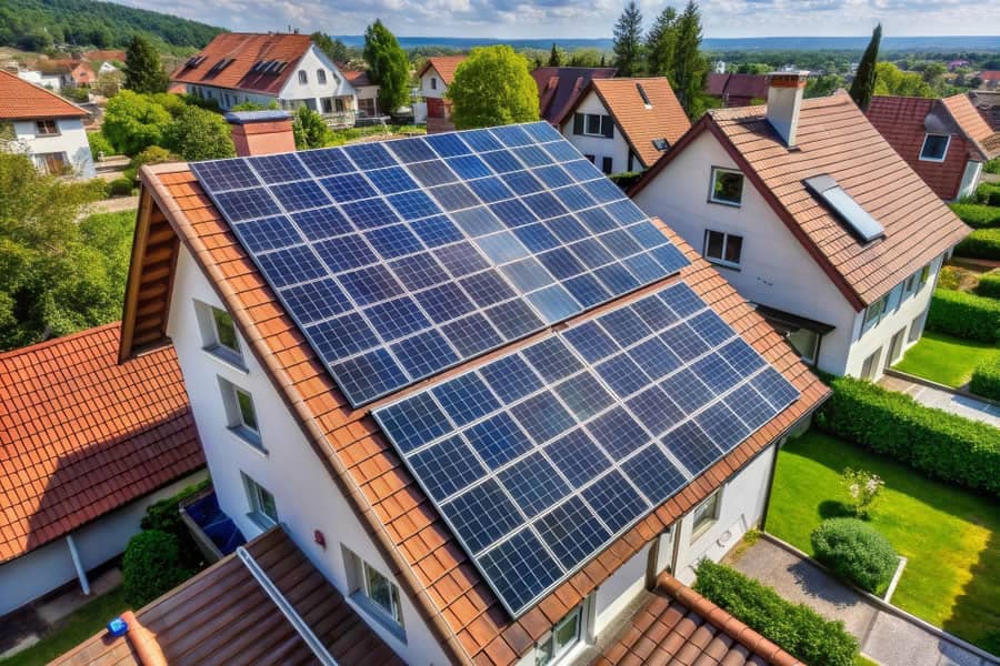 Paneles solares para casas