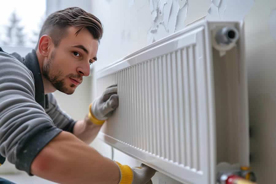 Reparación del termostato de la calefacción